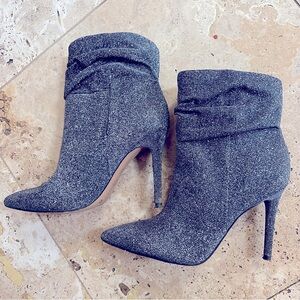 Jessica Simpson metallic booties size 6.5